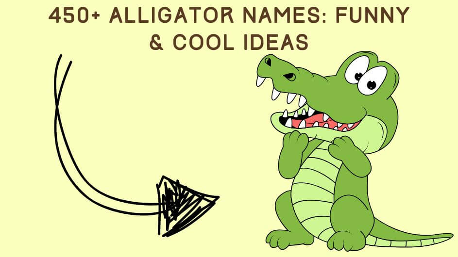 450+ Alligator Names Badass, Funny, Pet & Cool Ideas