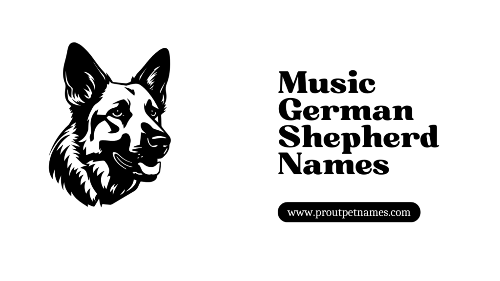 Music German Shepherd Names
